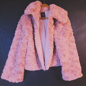 Fluffy Pink Jacket
